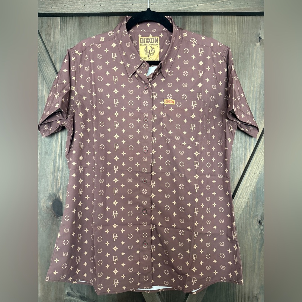 DIXXON Women’s Large Bougie Short Sleeve - Brown